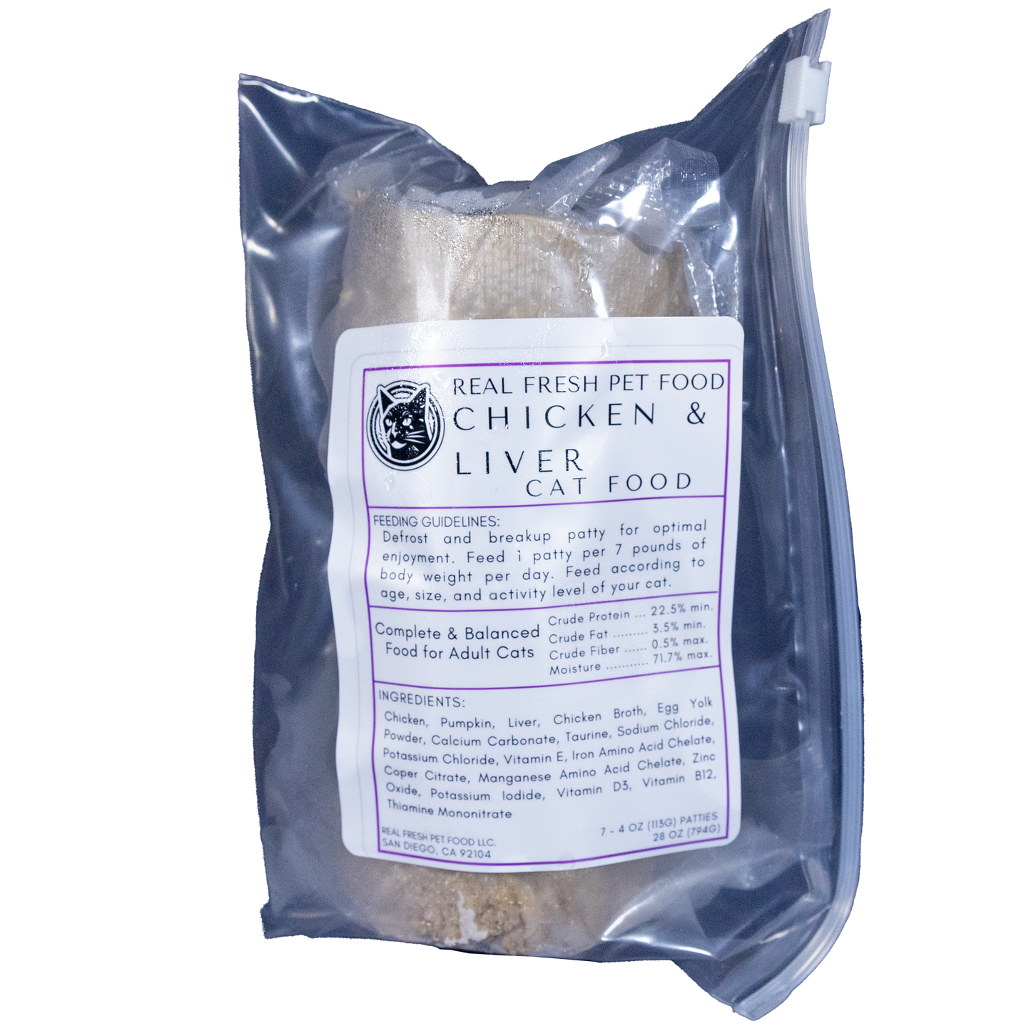 Cat Food: Chicken & Liver