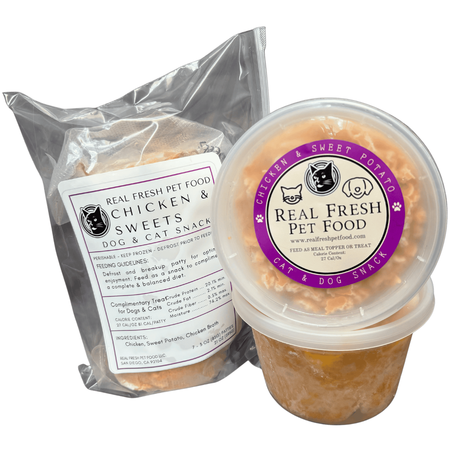 Cat & Dog Snack: Chicken & Sweet Potato